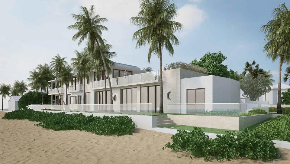 The Palm Beach Architectural Commission has approved the design of a beachfront house at 977 S. Ocean Blvd. after requesting what amounted to a complete redesign.