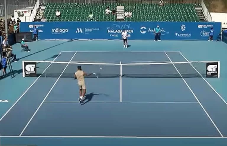 Benoit Paire y un espectáculo lamentable en Málaga