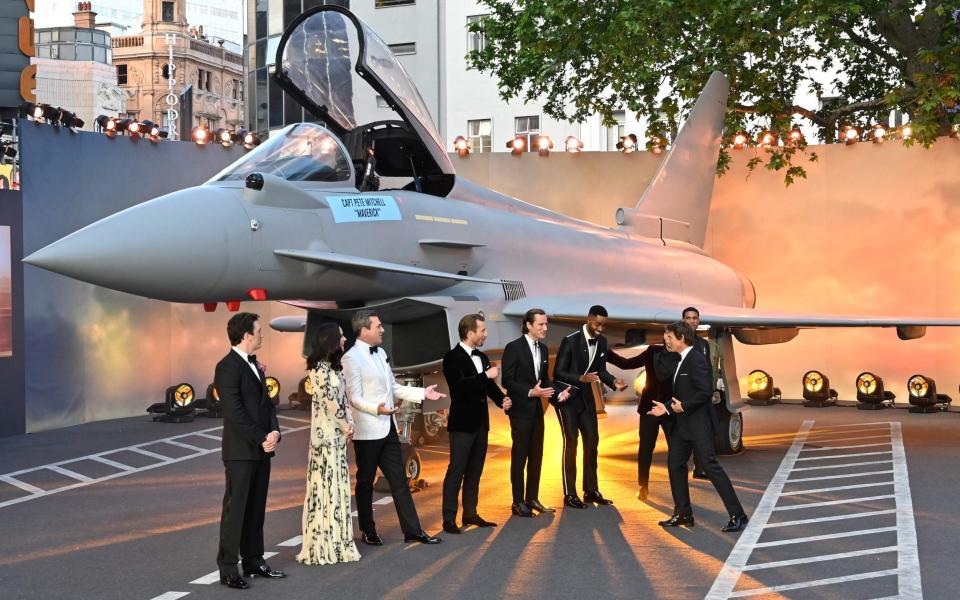 Top Gun: Maverick premiere in London - Justin Tallis/AFP via Getty Images