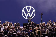 <p>In common with other German carmakers, VW has long benefitted from the positive associations most car buyers nearly everywhere hold for German cars in terms of their status, reliability, performance and <strong>engineering standards</strong>. Thus like some of the German makers already mentioned the brand in the 21<sup>st</sup> century emphasised this, using the slogan <strong>'Das Auto'</strong> in many English speaking markets including the UK and US with a campaign that started in 2008.</p><p>It literally means '<strong>The Car'</strong> and was deemed successful for a while. That is, until 2015 and the <strong>dieselgate</strong> scandal enveloped the company and caused enormous damage to its reputation. At this point the slogan’s somewhat imperial inclinations took on a faintly sinister air, prompting it be dropped just three months after the crisis first broke. Today, Volkswagen’s slogan underneath its logo is, well, <strong>'Volkswagen'</strong>, and at the 2019 Frankfurt motor show recently it unveiled a new, simplified logo and brand identity to try and turn a new leaf (pictured).</p>