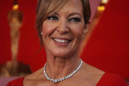 90th Academy Awards - Oscars Arrivals - Hollywood, California, U.S., 04/03/2018 - Allison Janney. REUTERS/Carlo Allegri