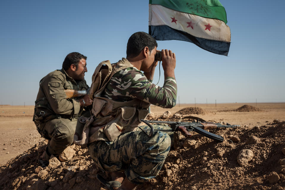 "We certainly need a counter-narrative, and it&rsquo;s going to take a good deal of planning and coordination to come up with it," said Dr. Hussein Ibish about the fight against ISIS.&nbsp; (Photo: The Washington Post via Getty Images)