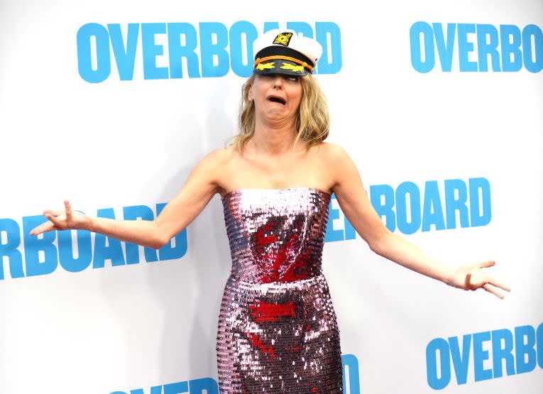 Actress Anna Faris arrives for the premiere of Lionsgate And Pantelion Film's "Overboard"