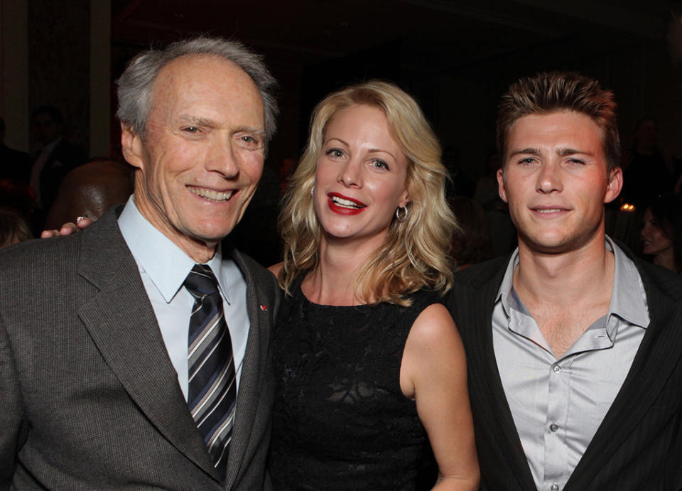 Invictus LA premiere 2009 Clint Eastwood Alison Eastwood Scott Eastwood