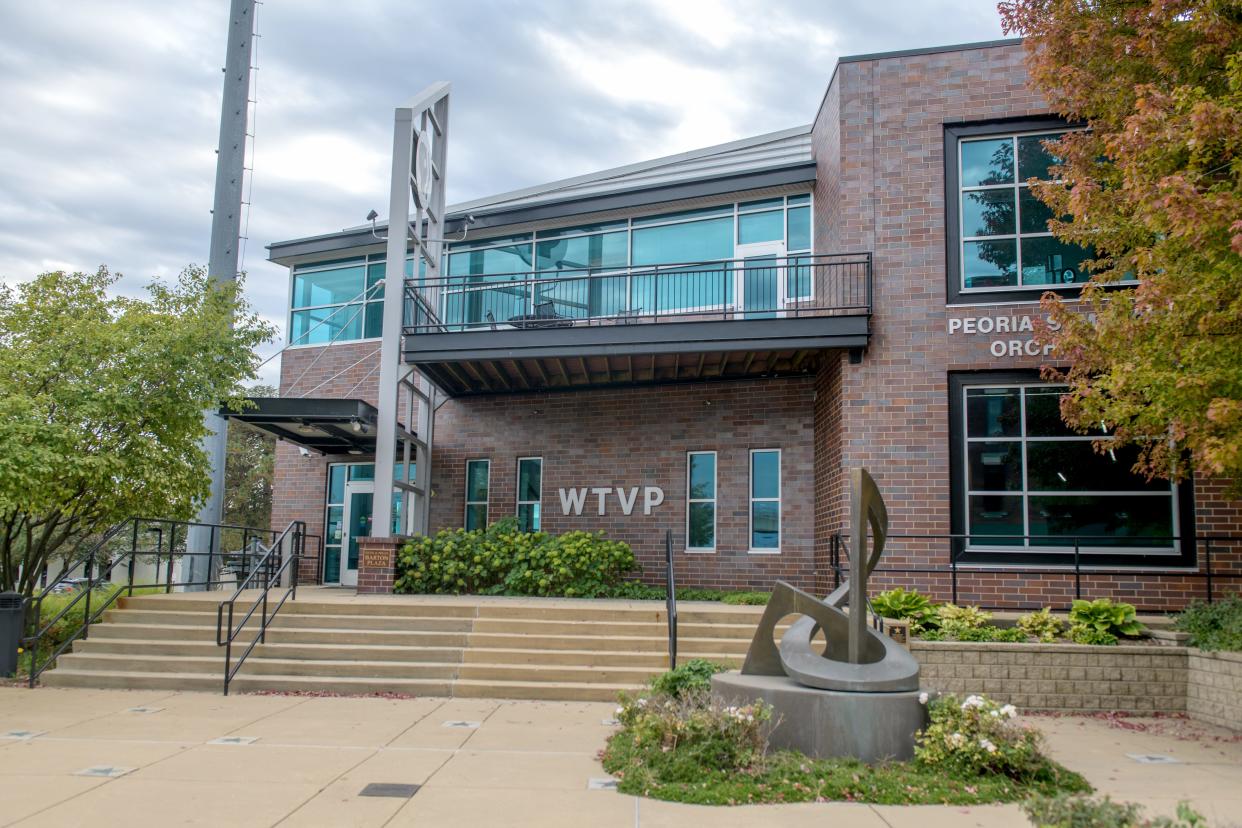 WTVP headquarters at 101 State Street in Peoria.