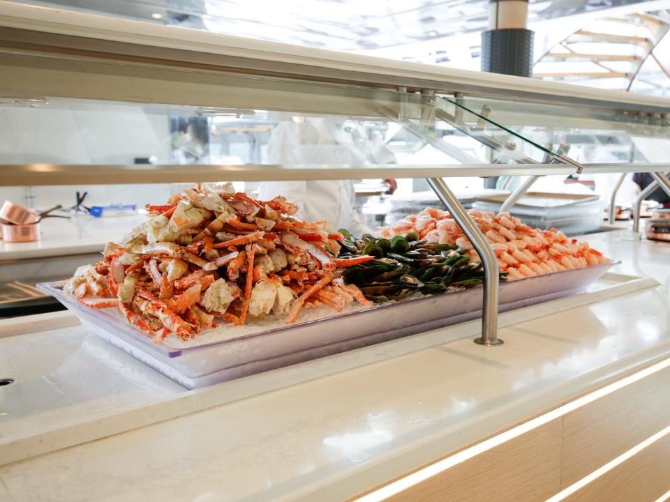 Regent Seven Seas Cruises Grandeur's buffet