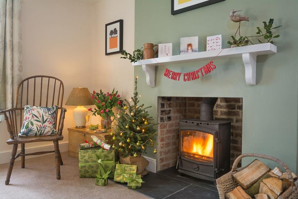 <p>Cosy up this Christmas next to the log-burner in this two-bedroom Victorian cottage on the Lytes Cary estate. Surrounded by Somerset countryside, you can walk off your festive feast in the intimate Arts and Crafts-style gardens of the medieval manor and explore further through the extensive parkland, leading along the River Cary. </p><p>Be sure to... jump in the car and do some exploring, too. A short drive away is the mythical town of Glastonbury.</p><p><strong>Sleeps:</strong> 3 + 2 dogs</p><p><strong>Price:</strong> From £749 for 4 nights</p><p><a class="link " href="https://go.redirectingat.com?id=127X1599956&url=https%3A%2F%2Fwww.nationaltrust.org.uk%2Fholidays%2F3-lytes-cottage-somerset&sref=https%3A%2F%2Fwww.countryliving.com%2Fuk%2Ftravel-ideas%2Fstaycation-uk%2Fg33888029%2Fchristmas-cottage%2F" rel="nofollow noopener" target="_blank" data-ylk="slk:FIND OUT MORE;elm:context_link;itc:0;sec:content-canvas">FIND OUT MORE</a></p>