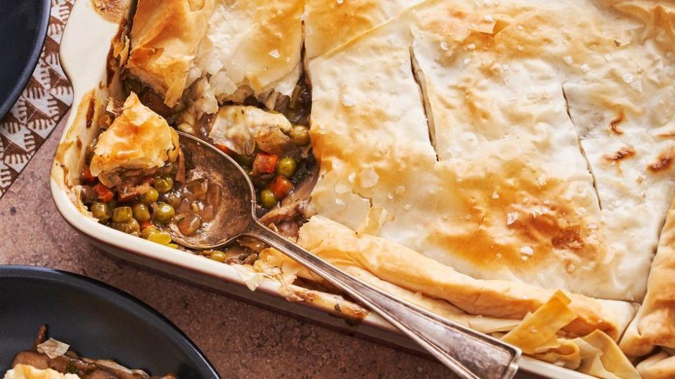 Vegan Mushroom Pot Pie