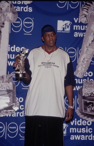 UNITED STATES - circa 1995: American rapper Jay-Z. (Photo by Time & Life Pictures/Getty Images) 