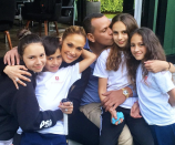 <p>All in the family! The former Yankee and his love, Jennifer Lopez, cuddled their cutie kids in this group shot. “Perfect day in #Miami with #OurGreatestGifts,” the basballer wrote. Adding, “#Family #Blessed” (Photo: <a rel="nofollow noopener" href="https://www.instagram.com/p/BgWcg9YA0vT/?taken-by=arod" target="_blank" data-ylk="slk:Alex Rodriguez via Instagram;elm:context_link;itc:0;sec:content-canvas" class="link ">Alex Rodriguez via Instagram</a>) </p>