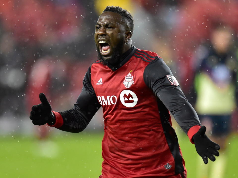 Toronto FC will need Jozy Altidore to pick up the offensive slack left by departed striker Sebastian Giovinco. (AP)