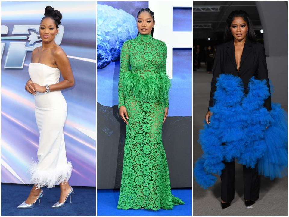 Keke Palmer at the "Lightyear" UK premiere, the "Nope" UK premiere, and the 2022 Academy Museum Gala