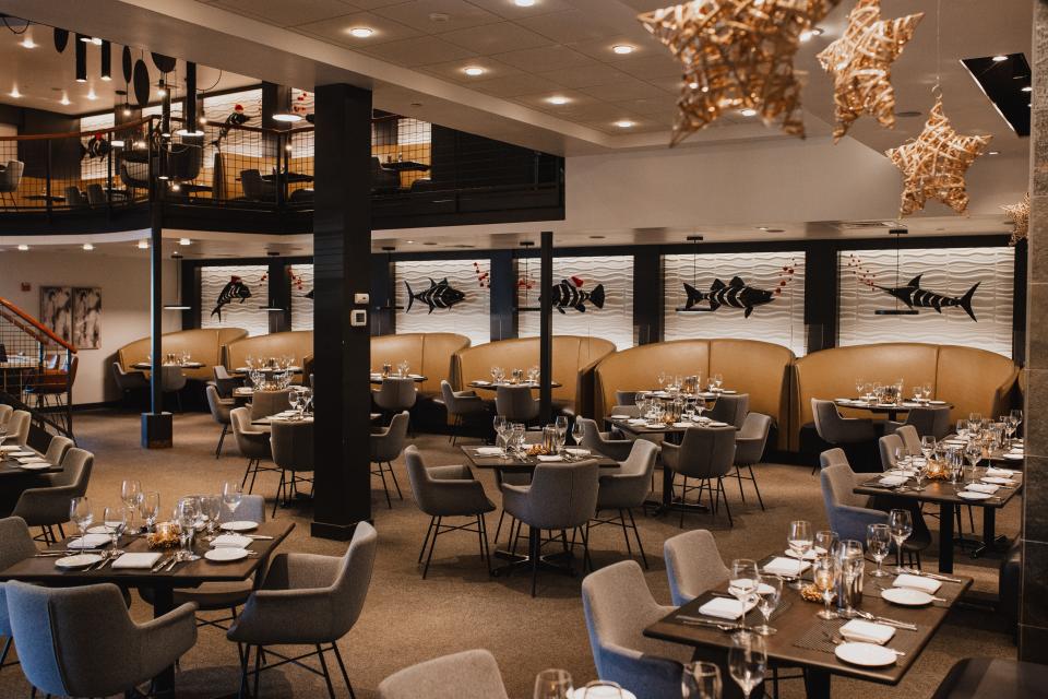 The spacious Black & Blue Steak and Crab in Pittsford will be open Christmas Eve.