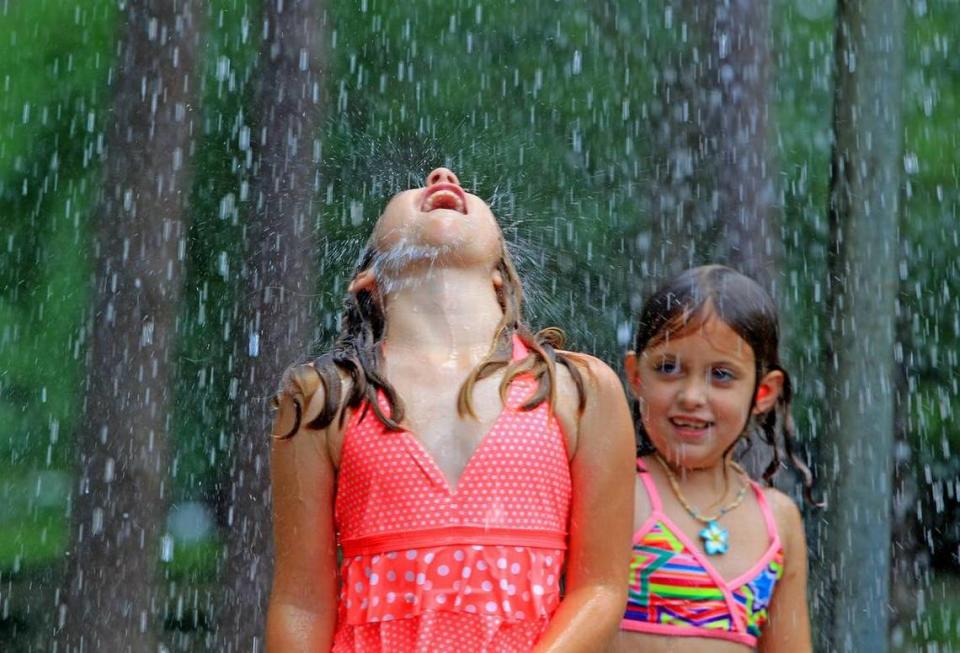 Family-friendly splash pads can help beat the heat this summer.