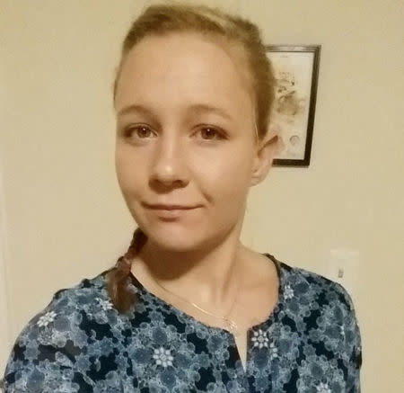 Reality Leigh Winner, 25, a federal contractor charged by the U.S. Department of Justice for sending classified material to a news organization, poses in a picture posted to her Instagram account. Reality Winner/Social Media via REUTERS