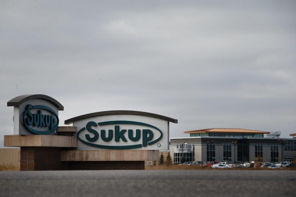 Sukup Manufacturing Co. on Thursday, Dec. 14, 2017, in Sheffield, Iowa.