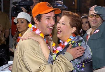 Adam Sandler and Amy Hill at the LA premiere of Columbia's 50 First Dates