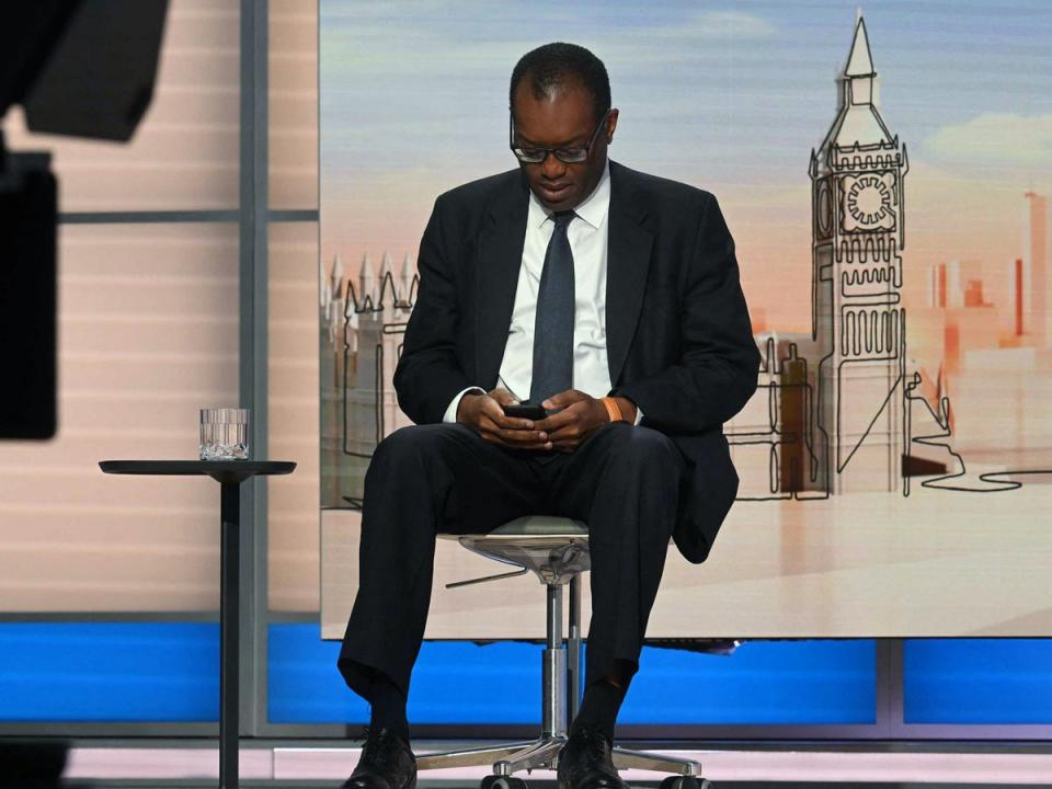 Kwasi Kwarteng is chancellor in Liz Truss’s government (AFP via Getty Images)