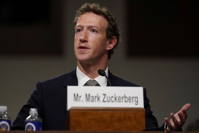 FILE PHOTO: Senate Judiciary Committee hearing on online child sexual exploitation, at the U.S. Capitol in Washington