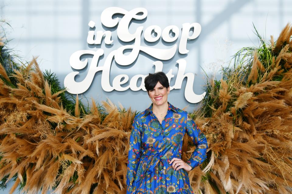 Goop's chief content officer Elise Loehnen at the goop Health Summit San Francisco on Nov. 16, 2019.