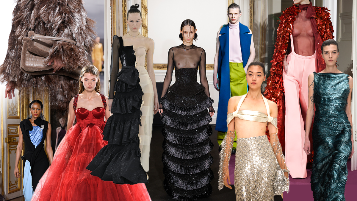 Spring 2024's Color Trends Are Black and White and Red All Over