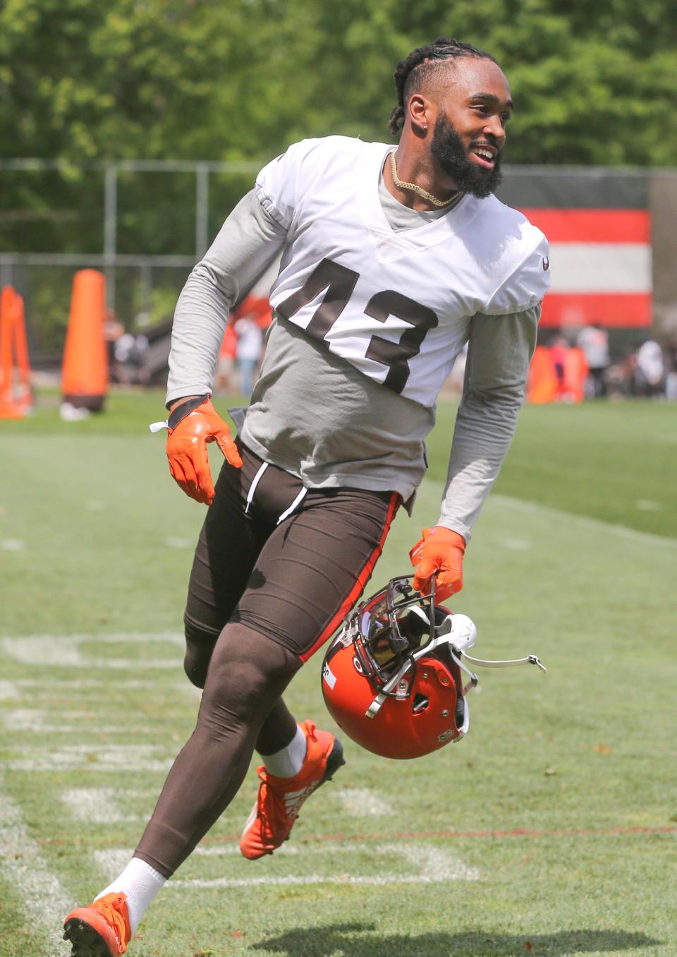 Despite the wishful thinking of safety John Johnson III, it's very unlikely that wide receiver Odell Beckham Jr. will be returning to the Browns.