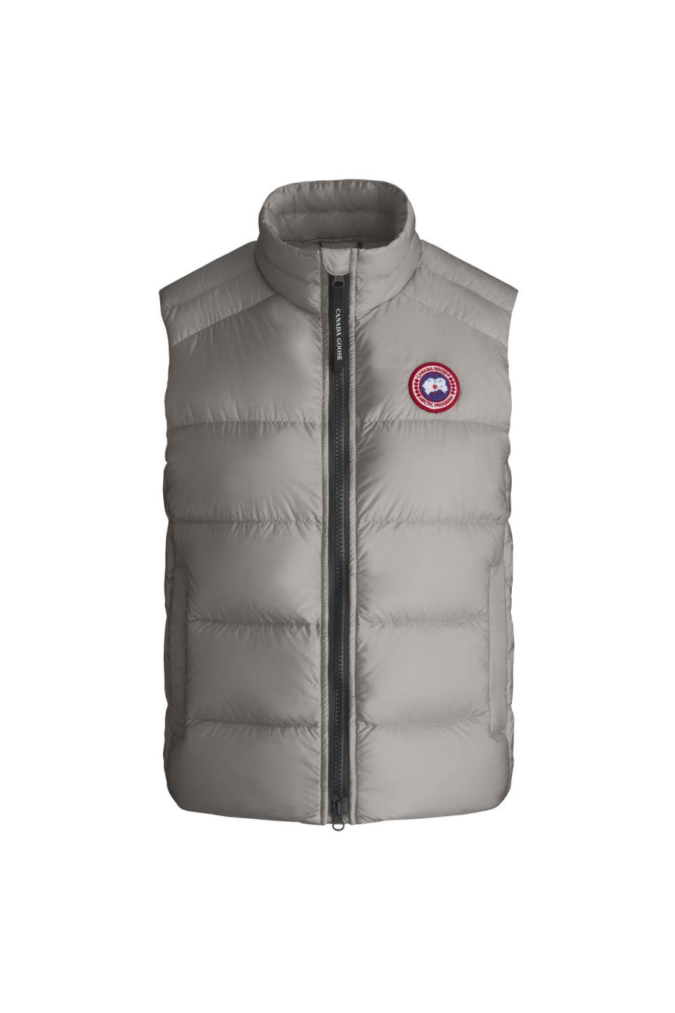 女款Cypress Vest輕盈感羽絨背心 NT$15,700 Canada Goose。（Canada Goose提供）