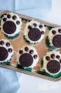 <p>These incredibly cute cupcakes are also incredibly easy to decorate.</p><p><strong><a href="http://afewshortcuts.com/2015/12/polar-bear-paw-cupcakes-recipe-normofthenorth/" rel="nofollow noopener" target="_blank" data-ylk="slk:Get the recipe at A Few Short Cuts.;elm:context_link;itc:0;sec:content-canvas" class="link ">Get the recipe at A Few Short Cuts.</a></strong></p>