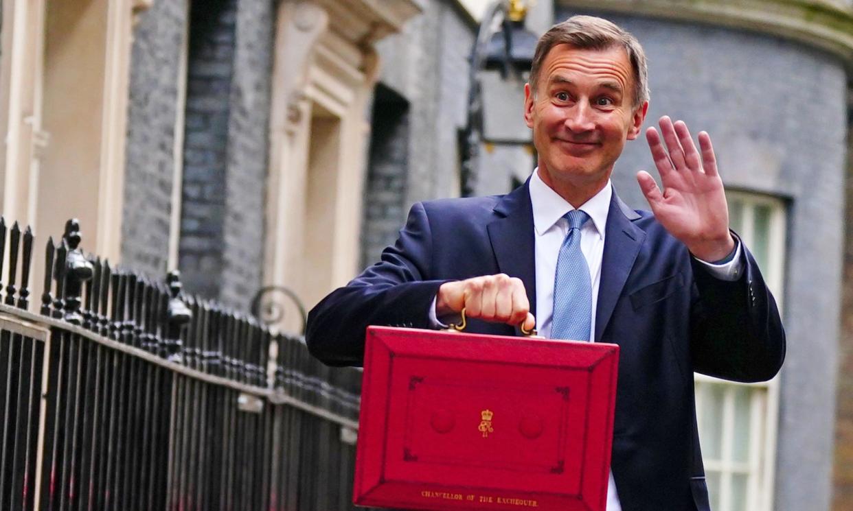 <span>In November, Jeremy Hunt suggested he did not know how much money scrapping the tax status would raise.</span><span>Photograph: Victoria Jones/PA</span>