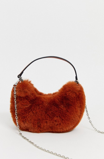 ASOS Design Micro Fur ’90s Bag