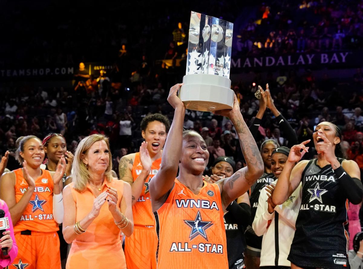 WNBA AllStar Game takeaways Jewell Loyd sets scoring record, Brittney