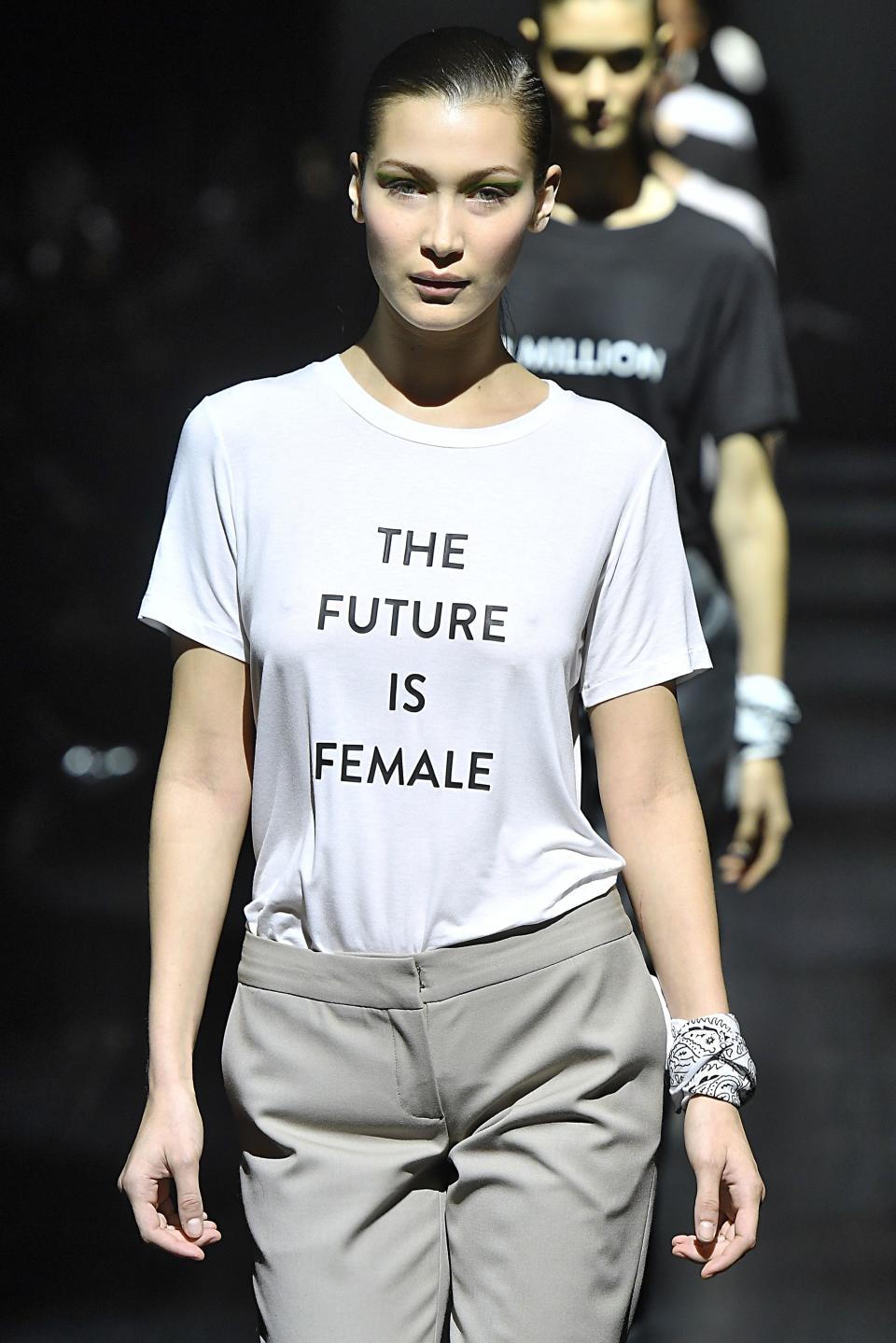 Check out the biggest and most empowering feminist moments at Fashion Week, from brands such as Mara Hoffman and Prabal Gurung.