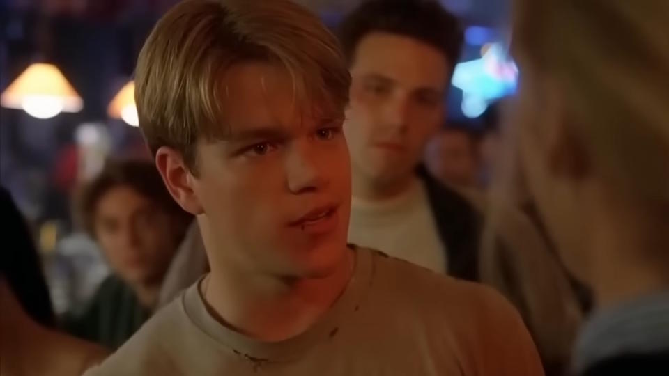 Matt Damon in Good Will Hunting