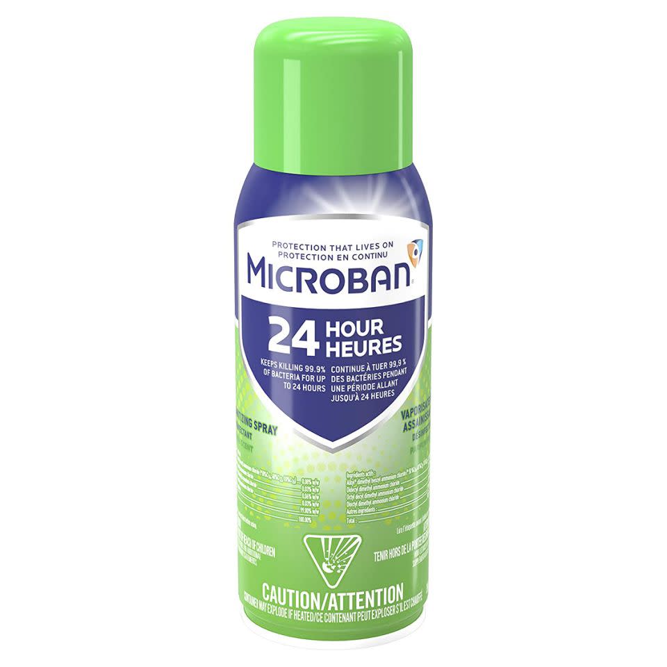 This spray can kill germs for up to 24 hours after use. (Photo: Amazon)
