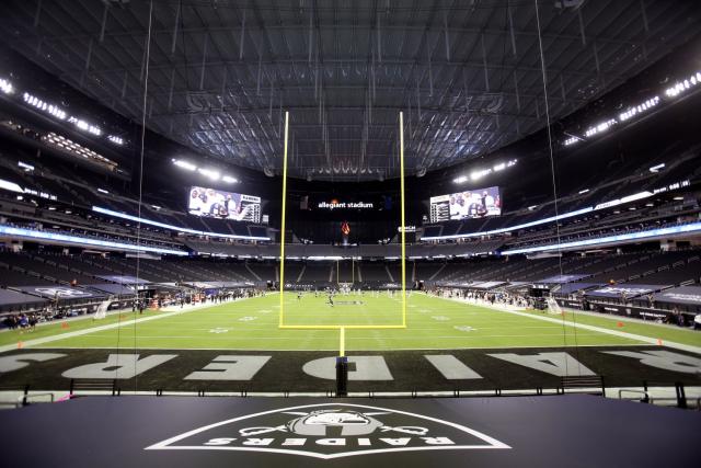 Hernández: Raiders open new stadium in Vegas minus fans, much to