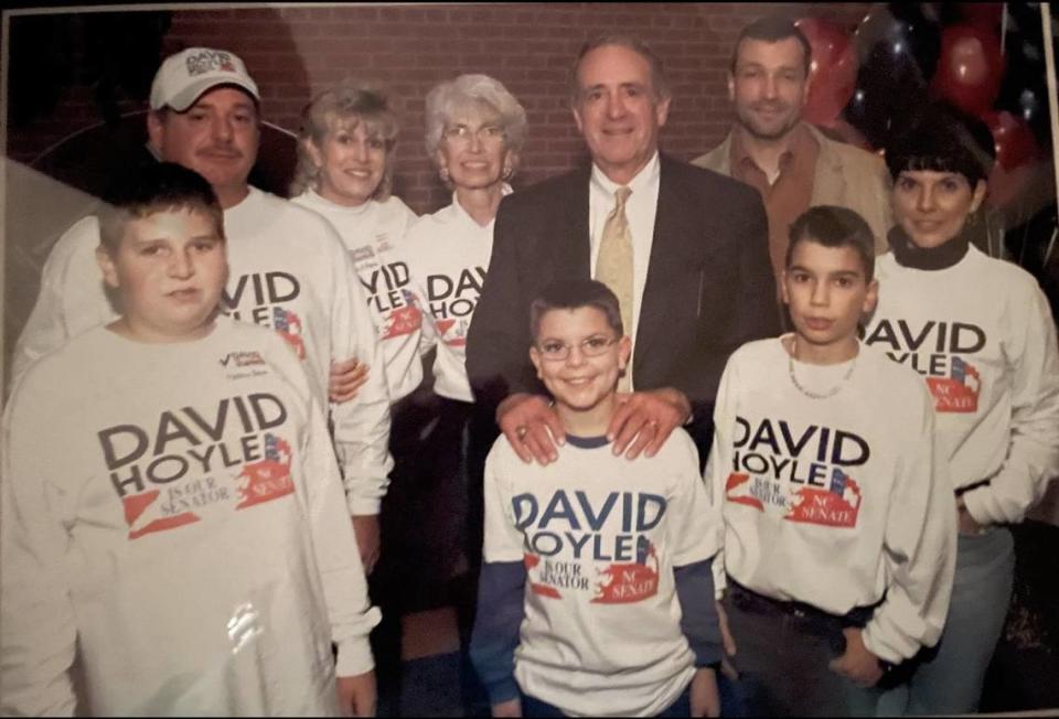 David Hoyle, a longtime state senator, served nine terms as a Democrat in Republican-dominated Gaston County. Hoyle died in March 29.  He was known for his devotion to his constituents and always had Gaston County in mind while in Raleigh, said friends and family.