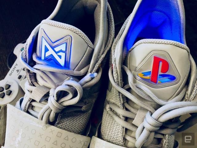 NBA Star Paul George's PG 2 Shoes Are Inspired by PlayStation