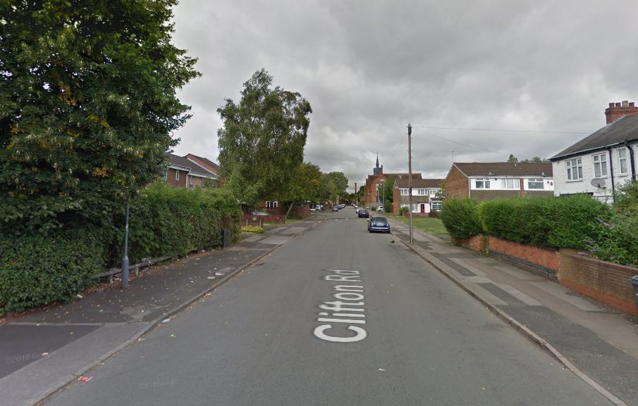 Police said the carjacking happened on Clifton Road, Balsall Heath, Birmingham (Picture: Google)