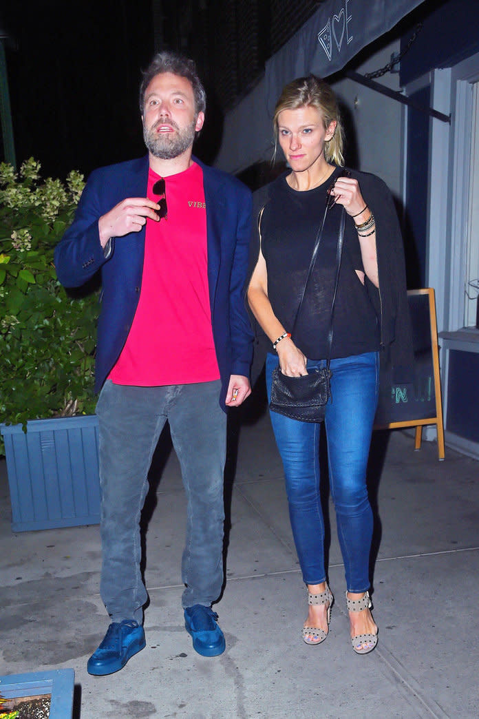 Ben Affleck And Lindsay Shookus Look Smitten During Date Night In Nyc 7396