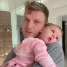 <p>Nick Carter's daughter <a href="https://people.com/parents/nick-carter-welcomes-second-child/" rel="nofollow noopener" target="_blank" data-ylk="slk:Saoirse Reign;elm:context_link;itc:0;sec:content-canvas" class="link ">Saoirse Reign</a> turned 1 on Oct. 2.</p>