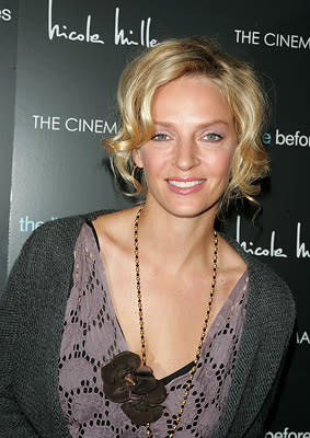 Uma Thurman at the New York premiere of Magnolia Pictures' The Life Before Her Eyes