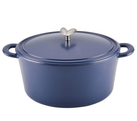 An Ayesha Curry enameled cast iron Dutch oven (75% off list price)
