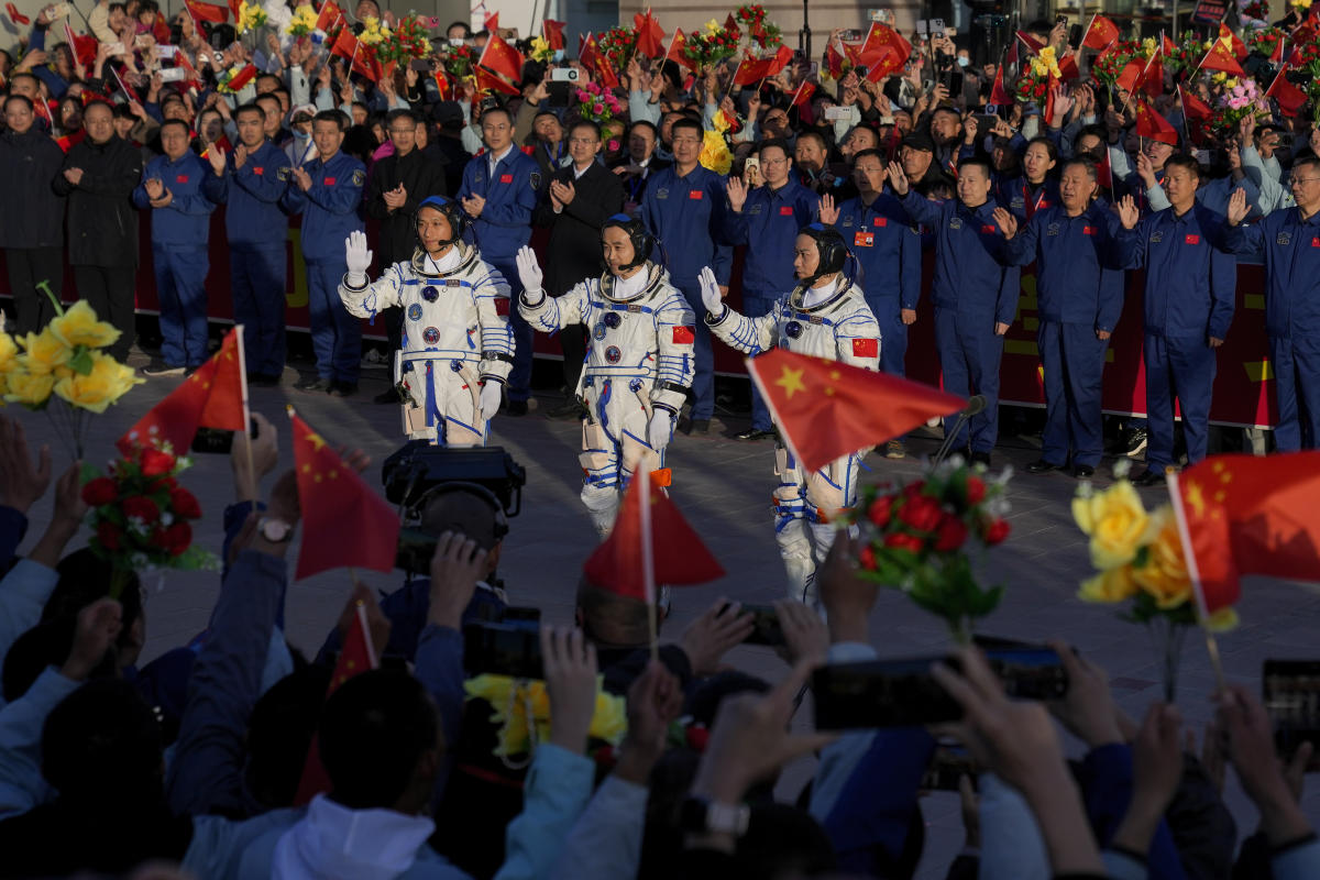 China’s Historic Mission: Youngest-Ever Crew Blasts Off to Space, Aiming for Lunar Exploration by 2030