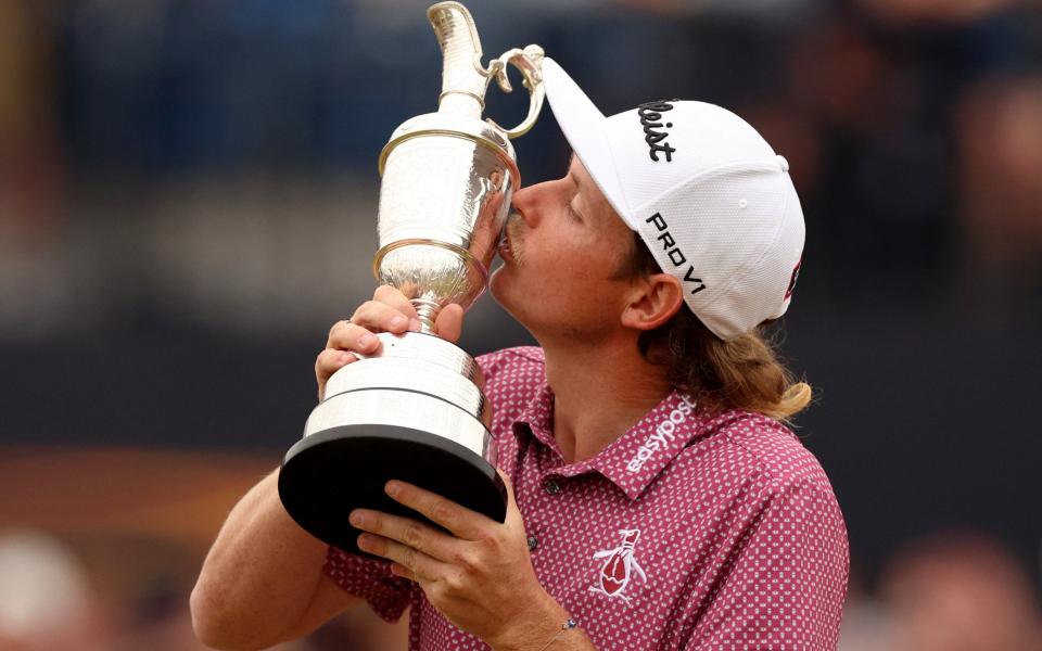 Cameron Smith lifts the Claret Jug at Stand Andrews - The Open Championship 2023: Dates, schedule and how to watch on TV