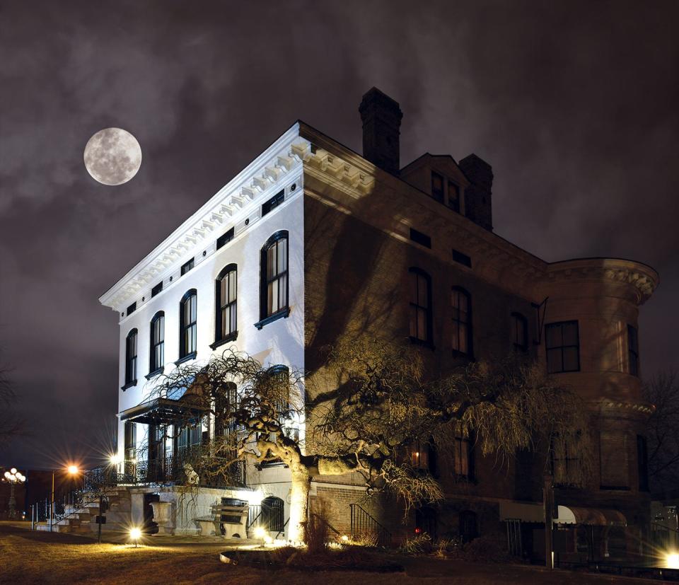 St. Louis' Lemp Mansion, home to a brewing dynasty, was built in 1890. Three members of the family shot themselves there.