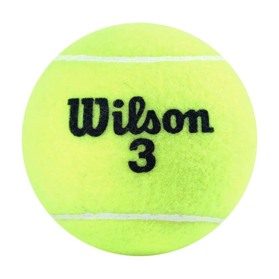 5) Wilson Prime All Court Tennis Balls (Set of Three)