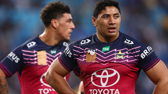 Jason Taumalolo 2022 Cowboys Women In League Team Signed NRL