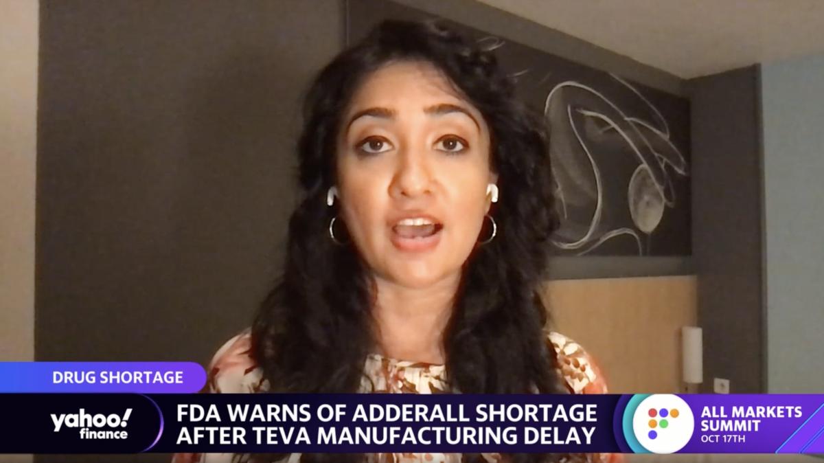 FDA of shortage after Teva manufacturing delay