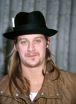 Kid Rock at the Hollywood premiere of Columbia's Joe Dirt