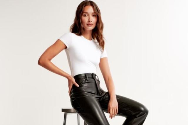RTV Perfect Faux Leather Skinny High Rise Pant